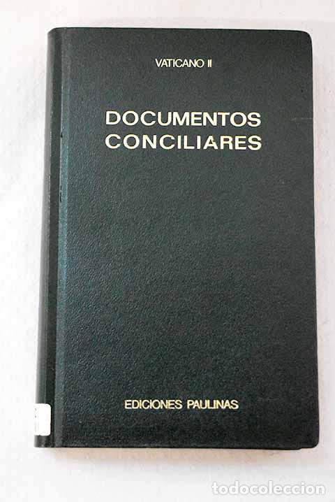 Libros: Documentos del Concilio Ecumenico Vaticano II