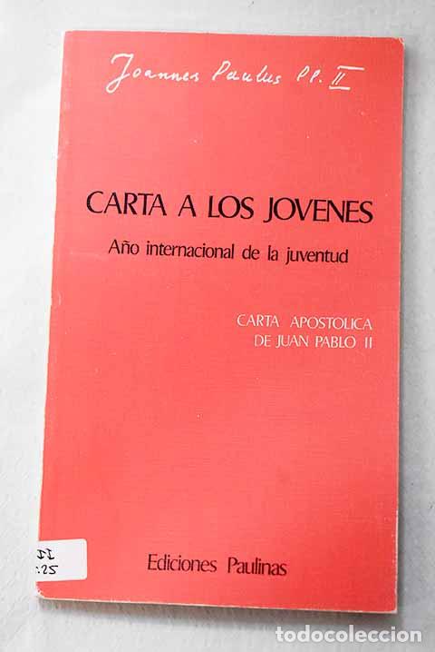 Libros: Carta a los j&oacute;venes: - Foto 1