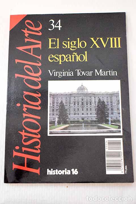 Libros: El siglo XVIII espa&ntilde;ol.- Tovar Mart&iacute;n, Virginia