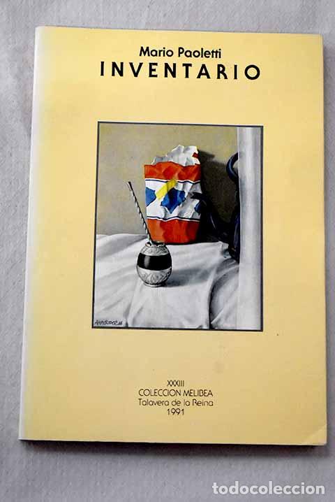 Libros: Inventario: Paoletti, Mario.- Paoletti, Mario - Foto 1
