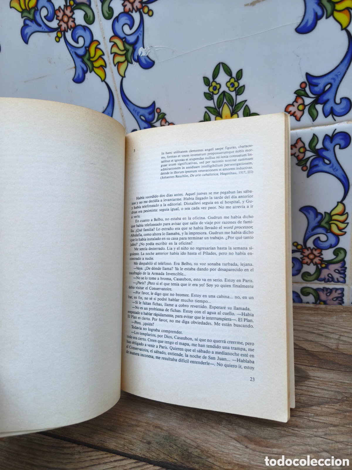 Libros: El P&eacute;ndulo de Foucault - Umberto Eco 1 edici&oacute;n - Foto 2