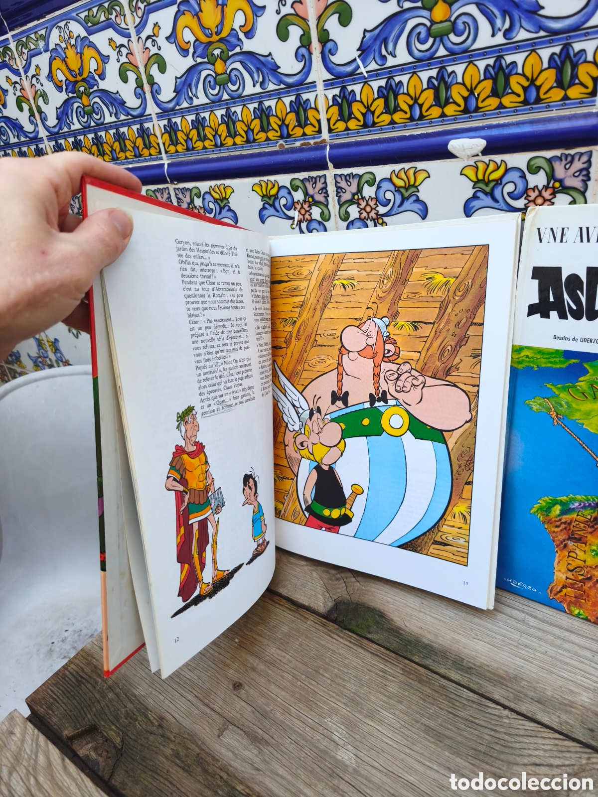 Libros: 3 C&oacute;mics de Ast&eacute;rix (Franc&eacute;s) - Foto 2