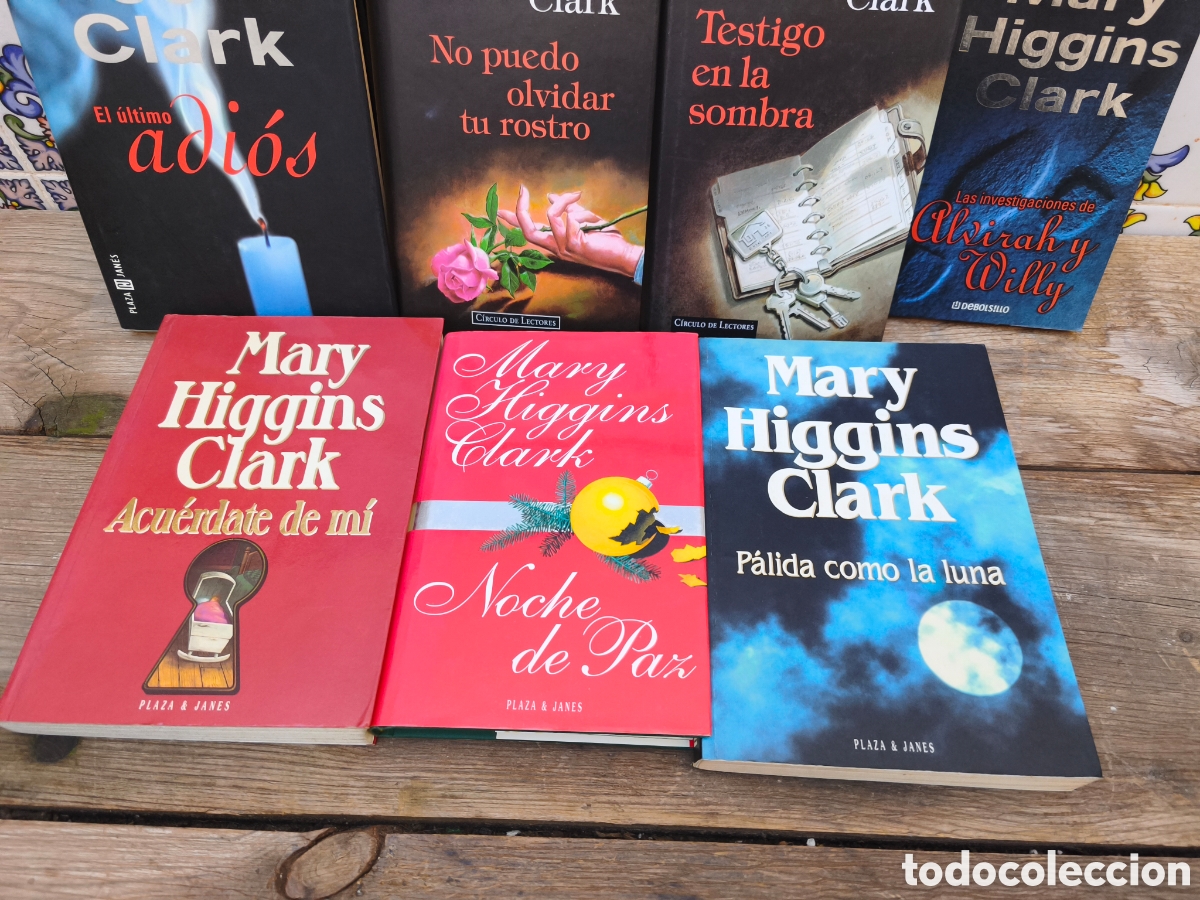 Libros: Lote de 7 Libros de Mary Higgins Clark - Foto 3