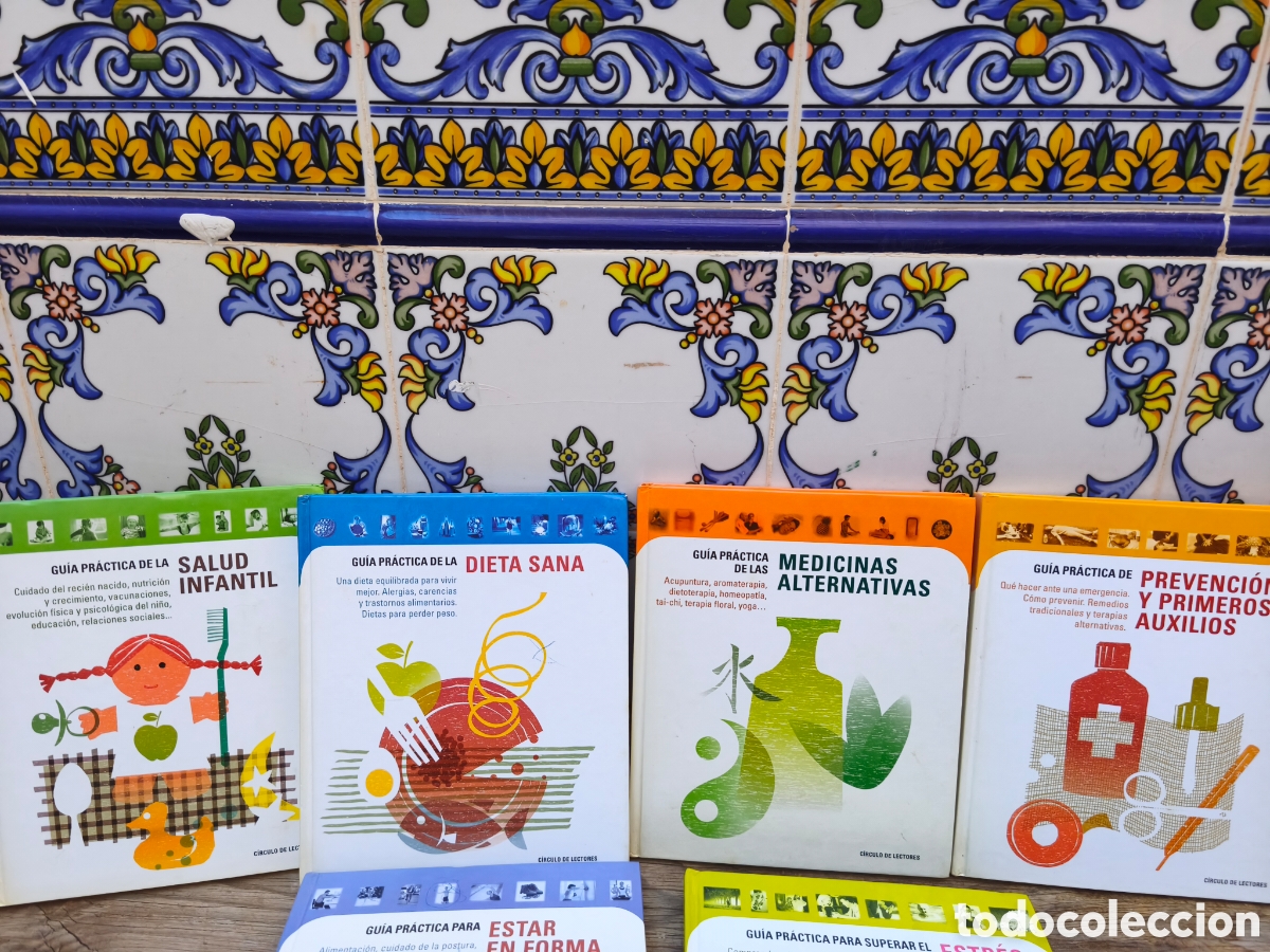 Libros: Colecci&oacute;n 6 Libros Gu&iacute;a Pr&aacute;ctica Salud - Foto 2