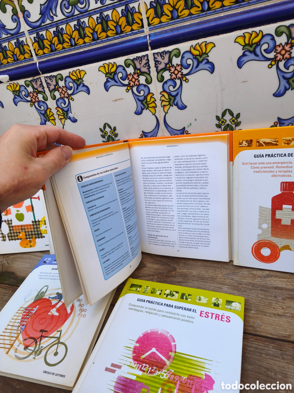 Libros: Colecci&oacute;n 6 Libros Gu&iacute;a Pr&aacute;ctica Salud - Foto 3