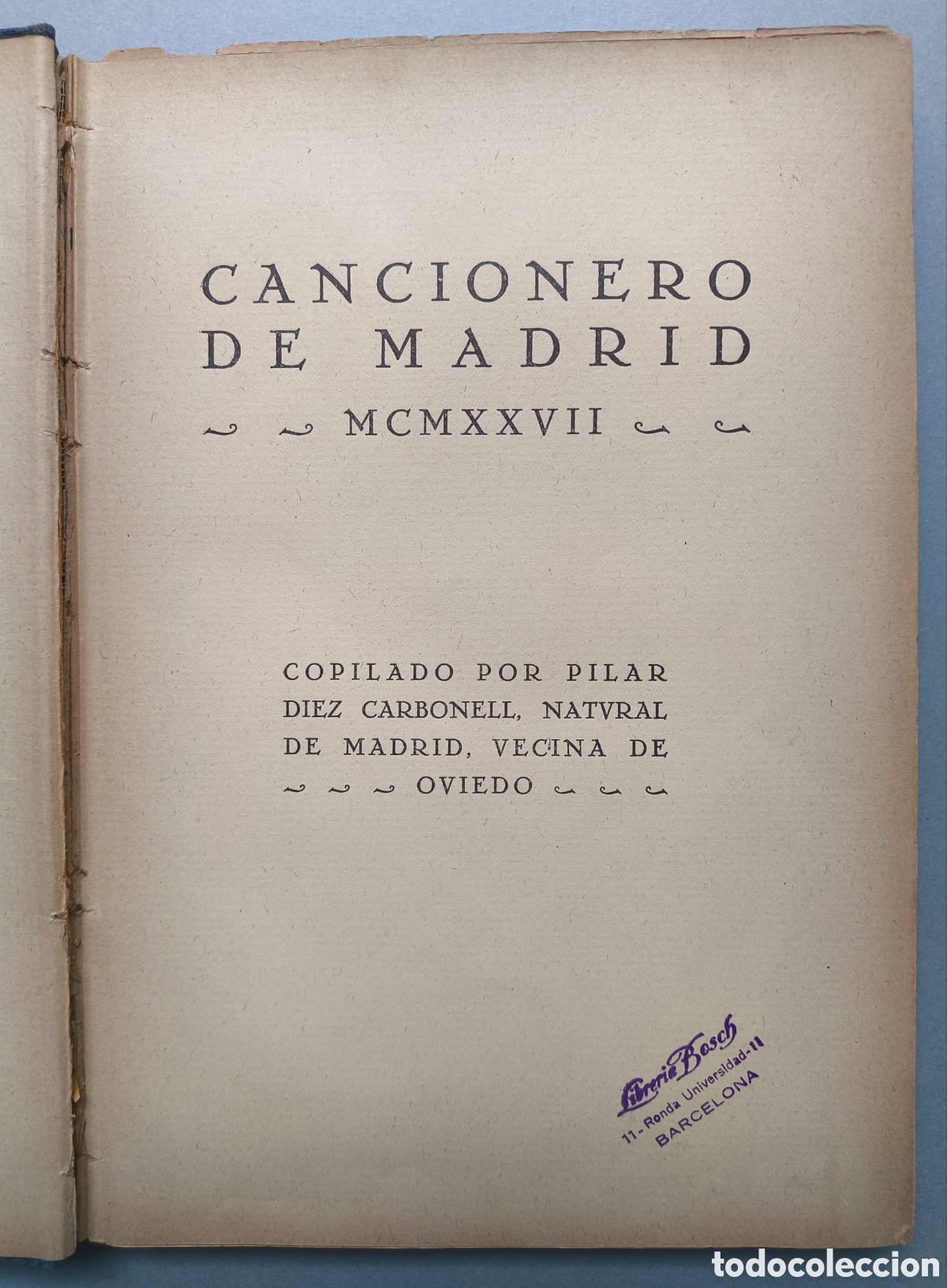 Libros: CANCIONERO DE MADRID LIBRO 1926 - Foto 4
