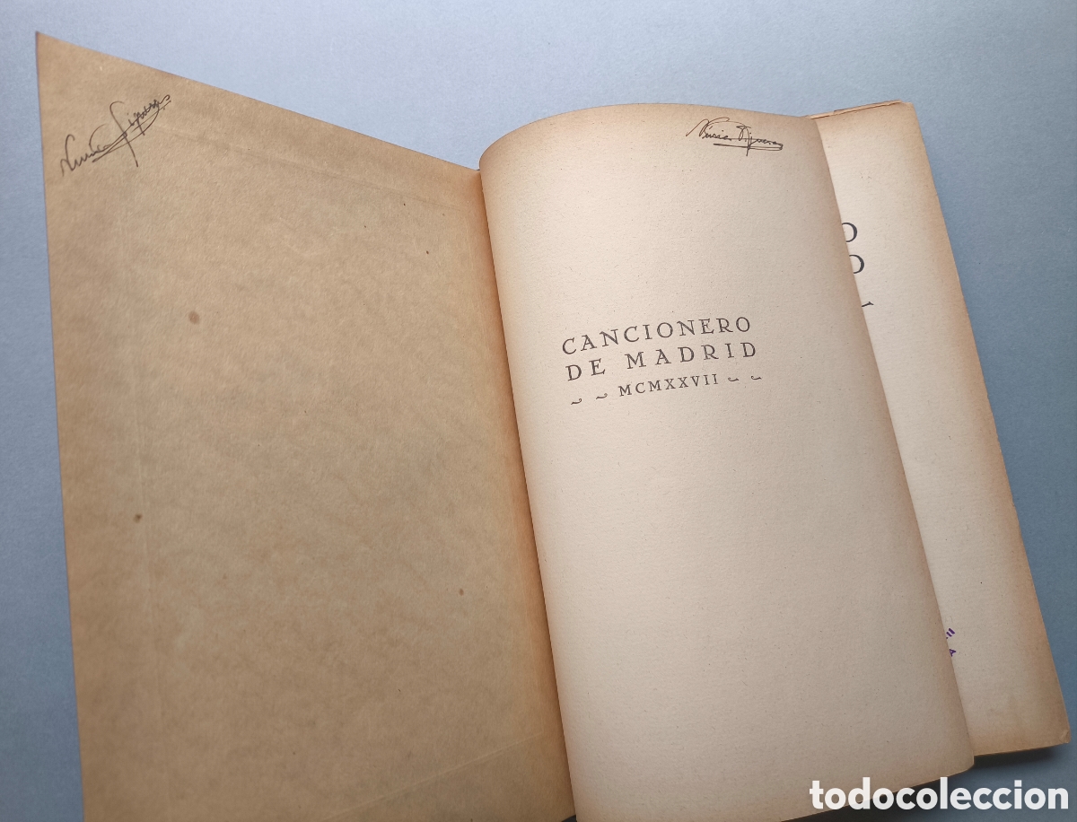 Libros: CANCIONERO DE MADRID LIBRO 1926 - Foto 20