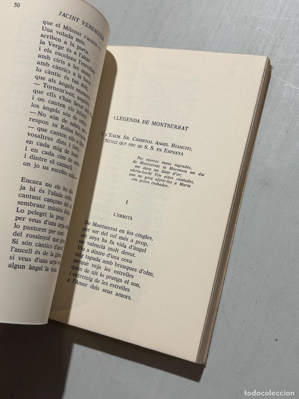 Libros: Jacint Verdaguer - Montserrat - Foto 2