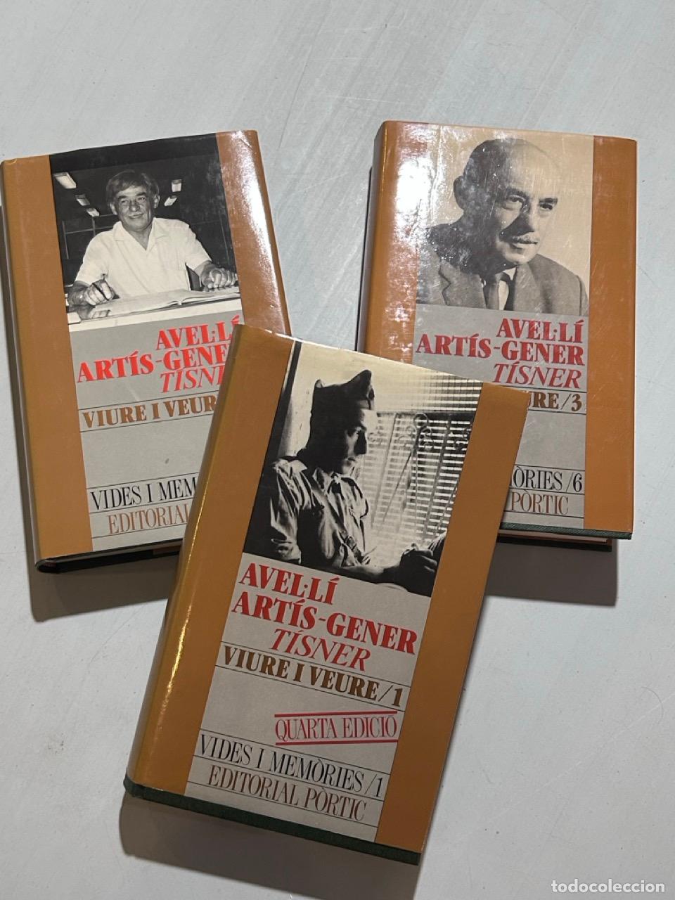 Libri di seconda mano: Avel&middot;l&iacute; Art&iacute;s-Gener T&iacute;sner - Viure i veure 3 vol
