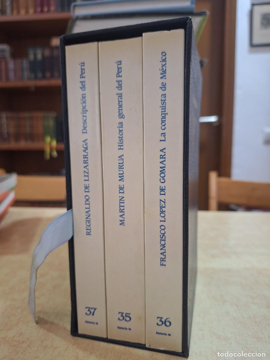 books: CRONICAS DE AMERICA 3 VOSL: HISTORIA GENERAL DEL PER&Uacute; / LA CONQUISTA DE M&Eacute;XICO / DESCRIPCI&Oacute;N DEL PER