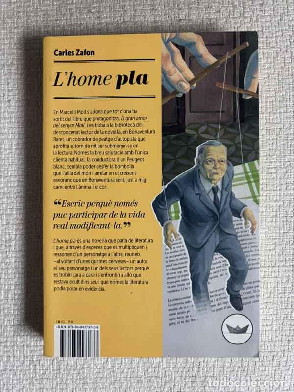 Libros: Lhome pla - Carles Zafon - Foto 1