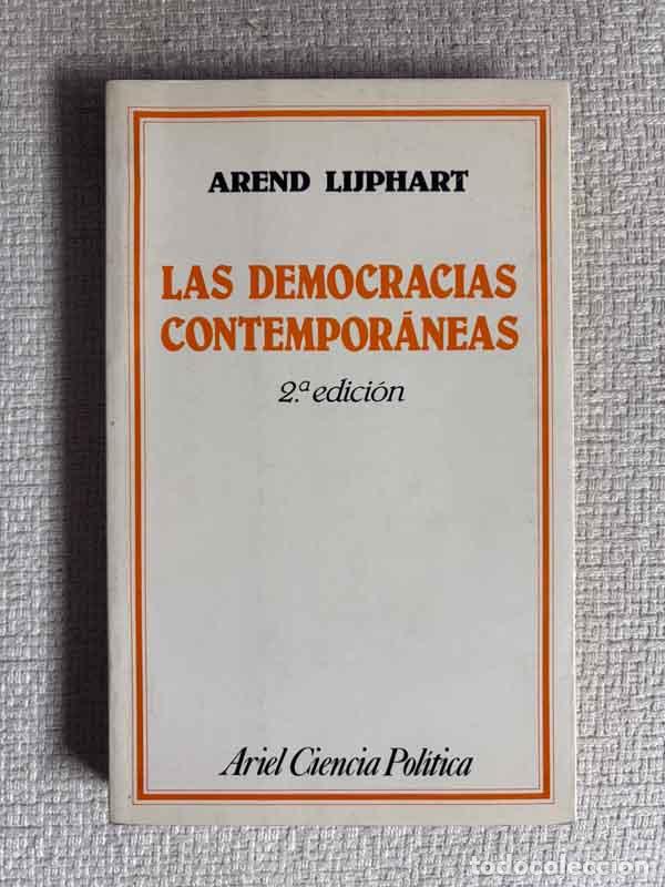 Libri di seconda mano: Las democracias contempor&aacute;neas - Arend Lijphart
