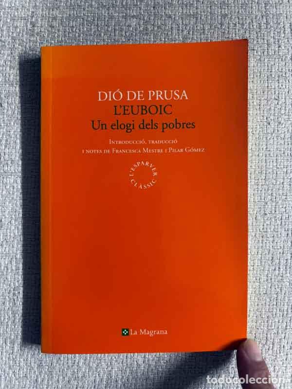 Libros: L'Euboic. Un elogi dels pobres - Di&oacute; de Prusa