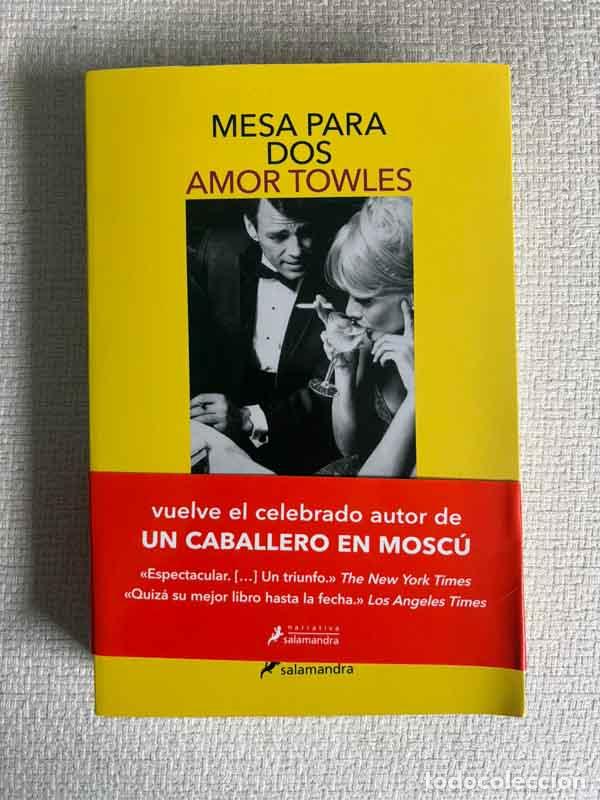 Livres: Mesa para Dos - Amor Towles