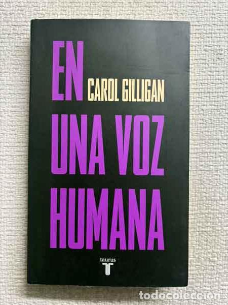 Libros: En una voz humana - Carol Gilligan