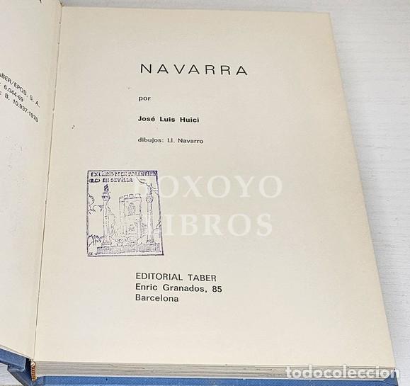 Libros: HUICI, Jos&eacute; Lu&iacute;s. Navarra - Foto 2