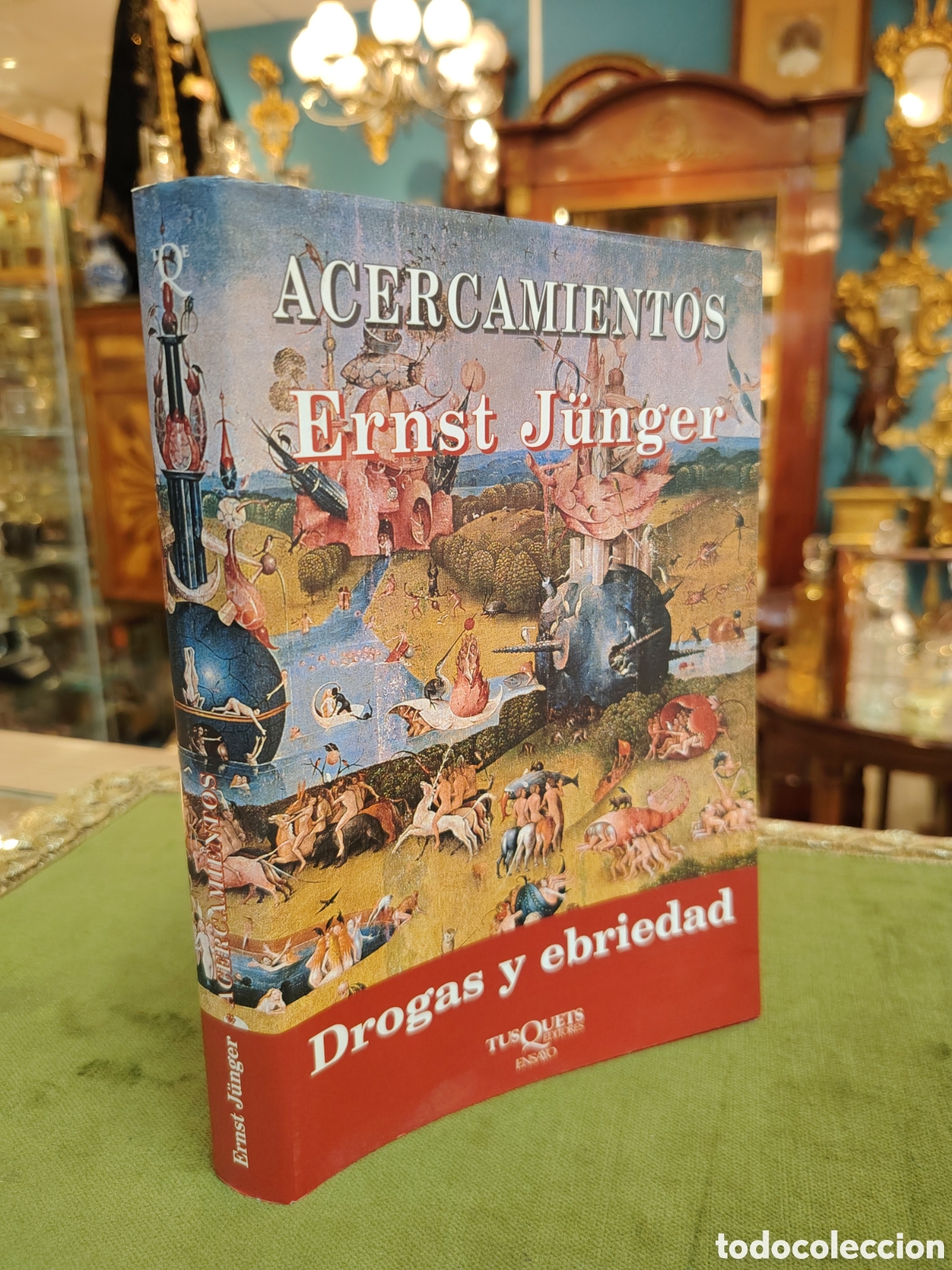 Libros: Acercamientos: Drogas y ebriedad del escritor alem&aacute;n Ernst J&uuml;nger, publicado en espa&ntilde;ol por Tusquets