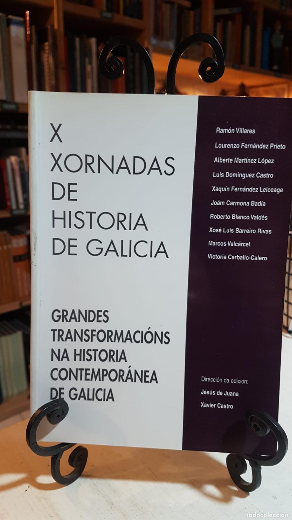 Libros: X XORNADAS DE HISTORIA DE GALICIA -
