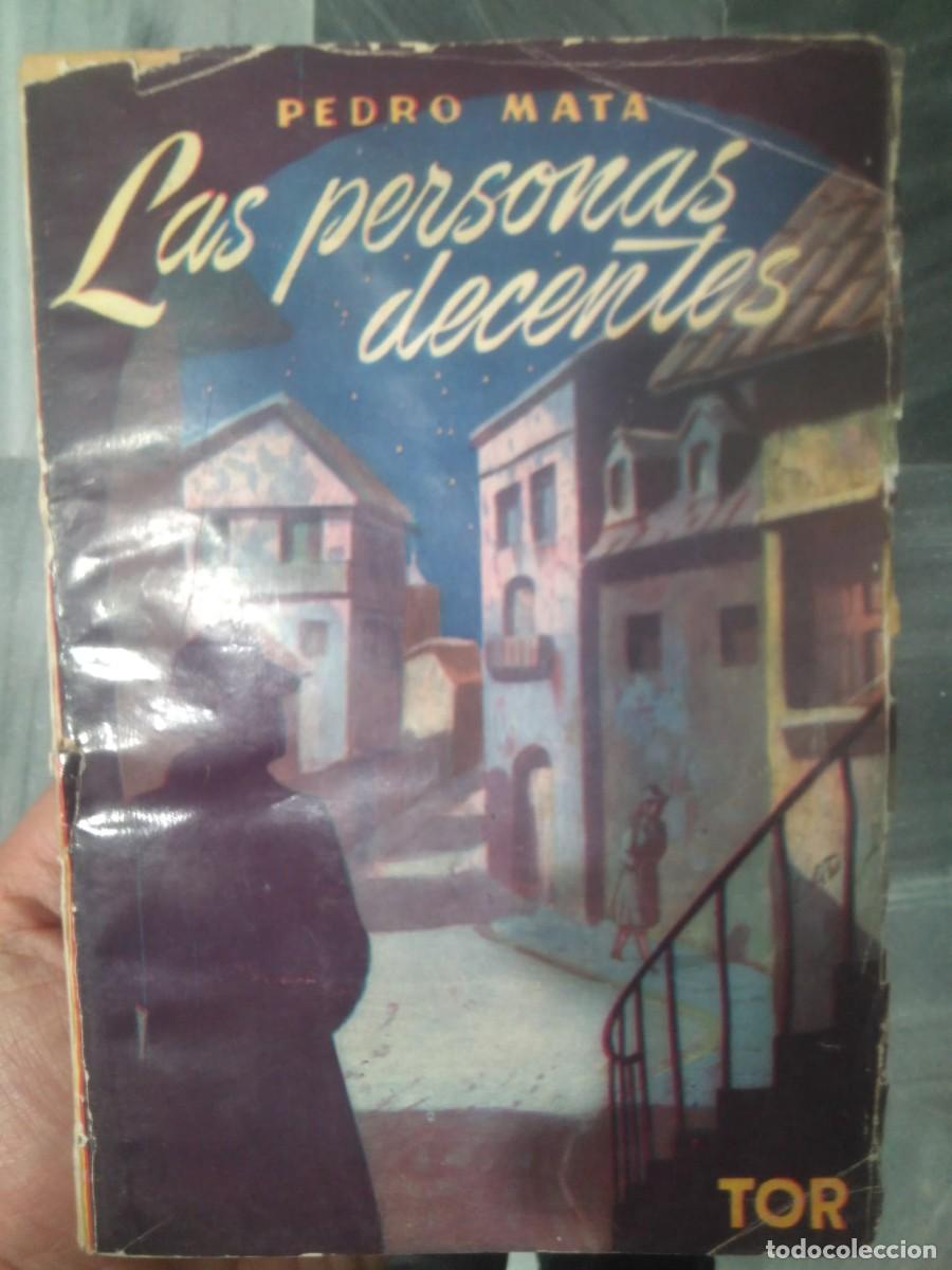 books: PERSONAS DECENTES, LAS - Mata, Pedro