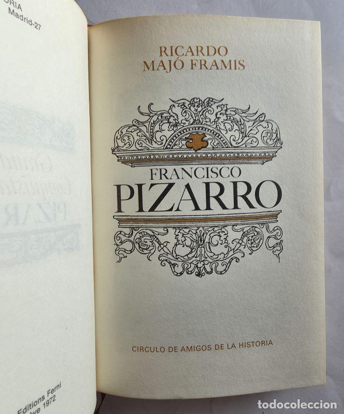 Libros: GRANDES CONQUISTADORES. FRANCISCO DE PIZARRO - Ricardo Maj&oacute; Framis