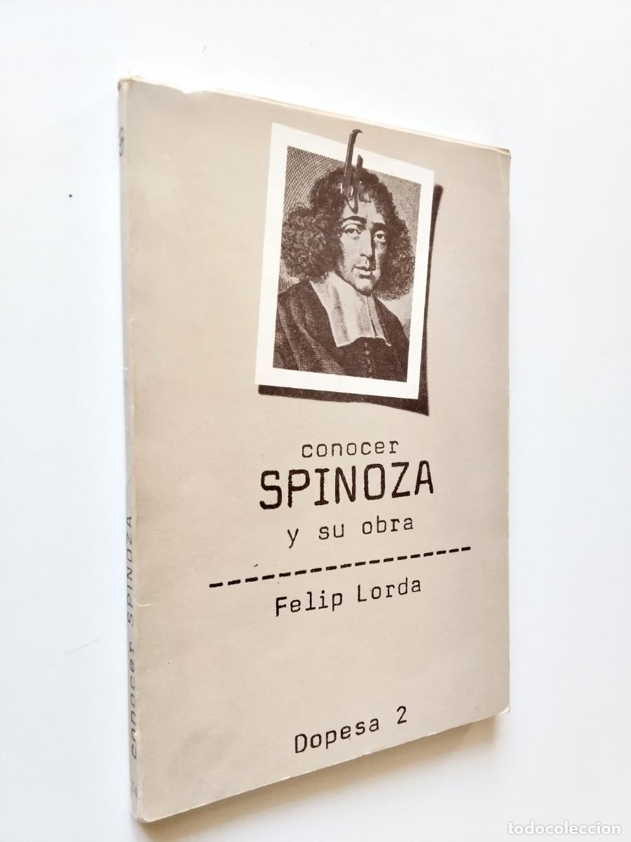 books: Felip Lorda - Conocer Spinoza y su obra