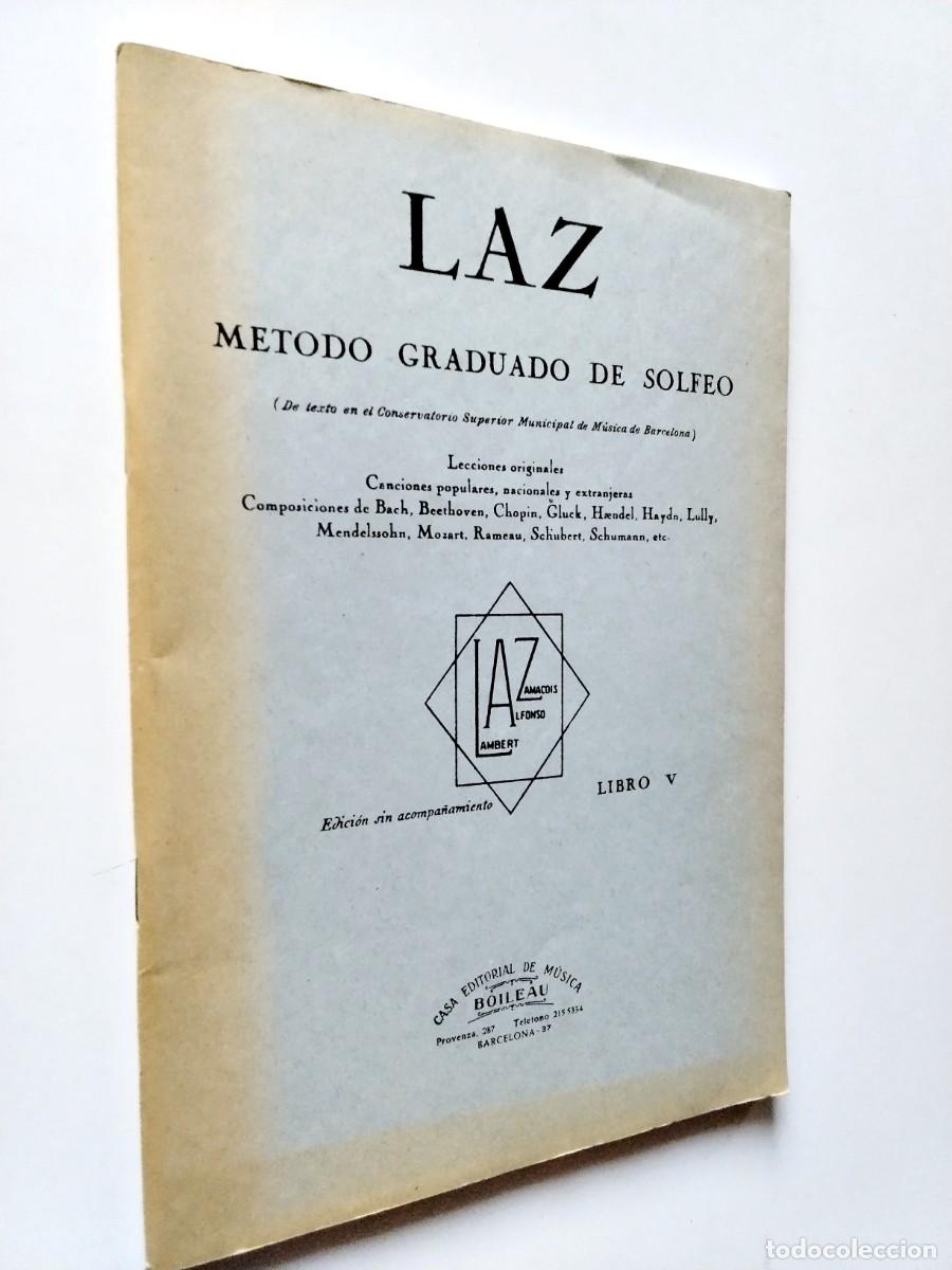 Libros: LAZ - LAZ. M&eacute;todo graduado de solfeo. Libro V - Foto 1