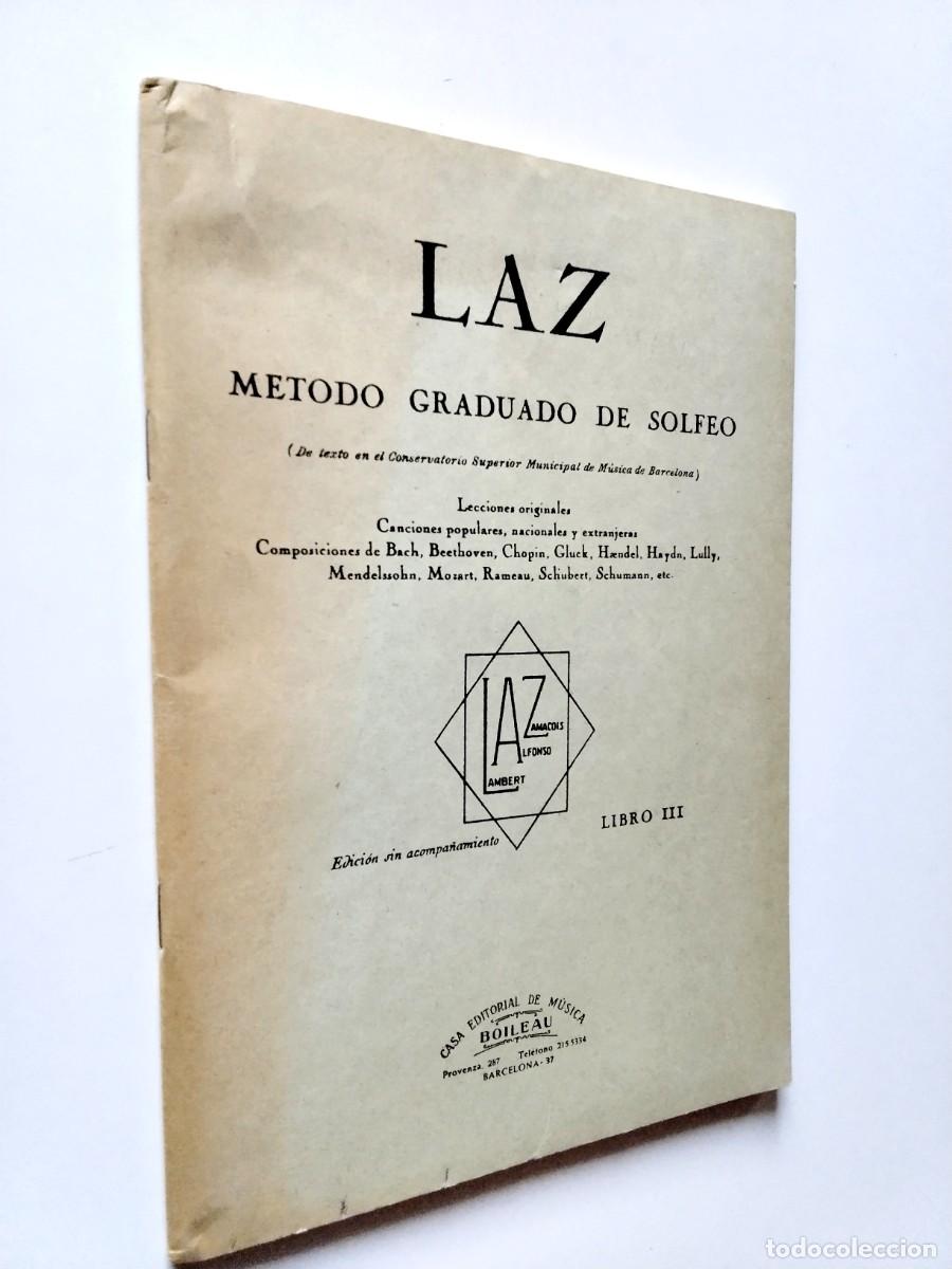 B&uuml;cher: LAZ - LAZ. M&eacute;todo graduado de solfeo. Libro III