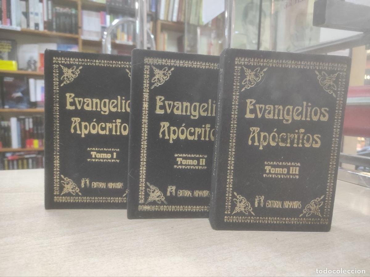 Libros: EVANGELIOS AP&Oacute;CRIFOS. 3 TOMOS - Foto 1