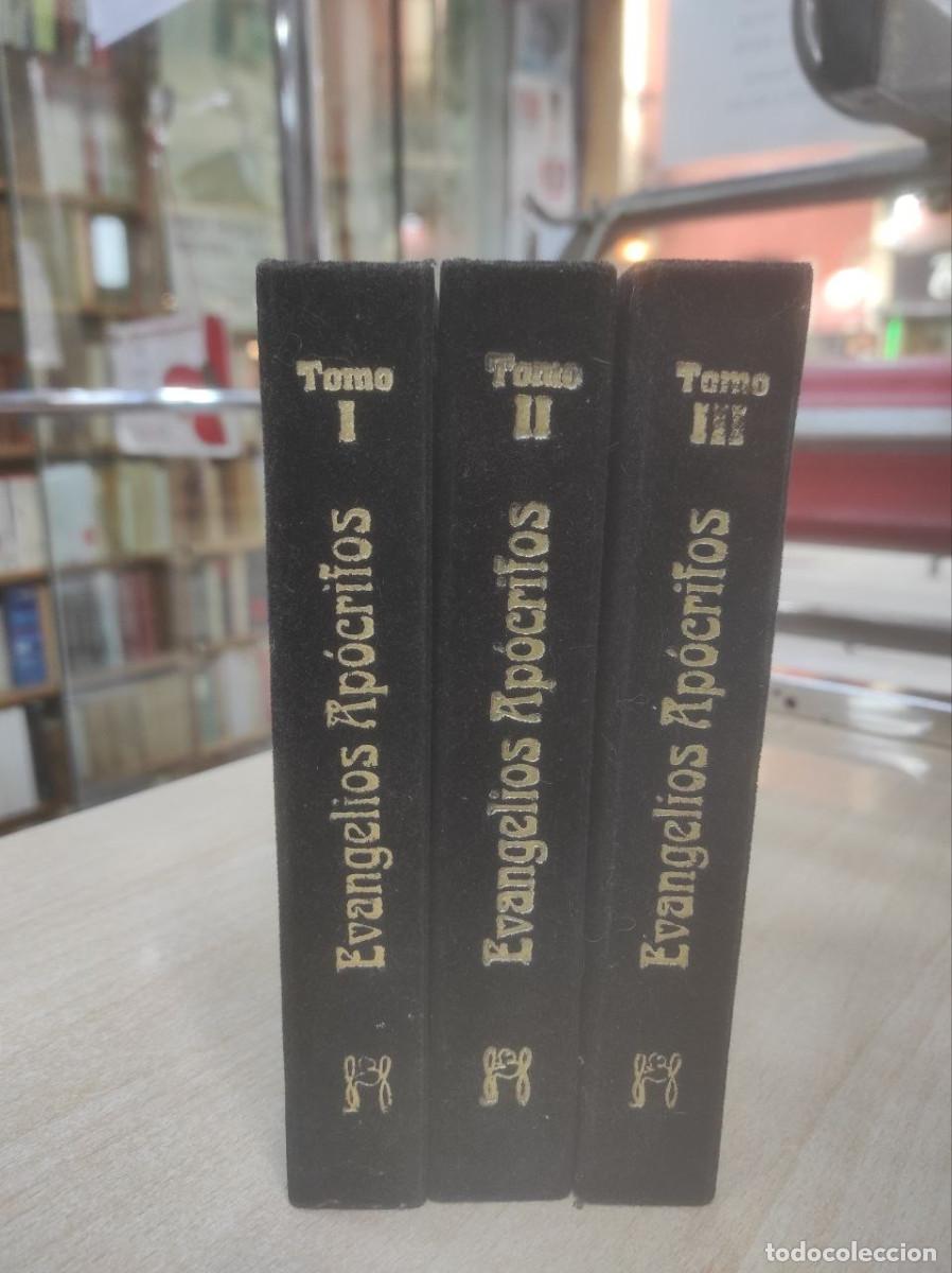Libros: EVANGELIOS AP&Oacute;CRIFOS. 3 TOMOS - Foto 2