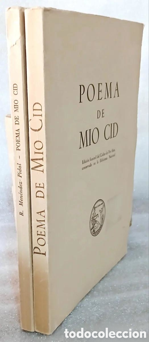 Libros: Poema de Mio Cid (2 vols.) - Foto 1
