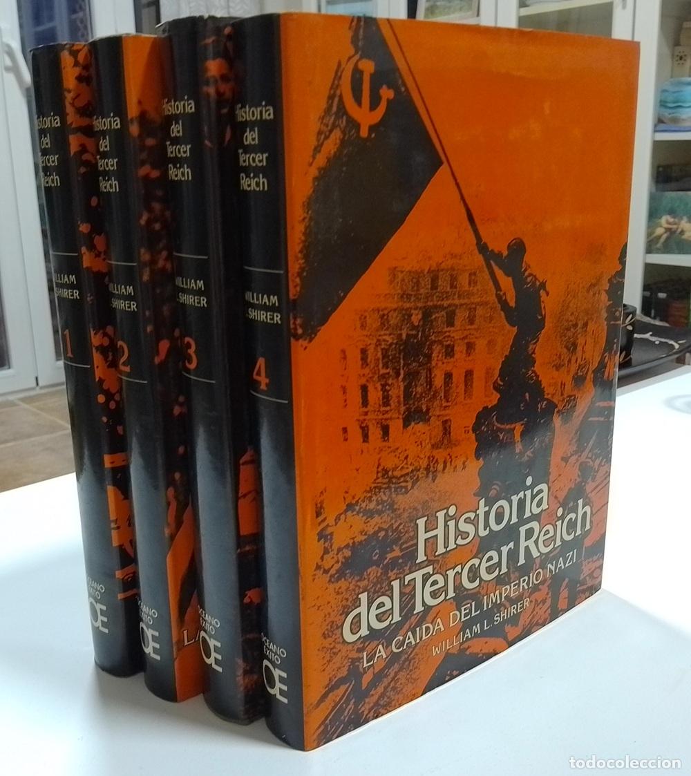 Libros: Historia del Tercer Reich I, II, III y IV (4 tomos, obra completa) - William L. Shirer