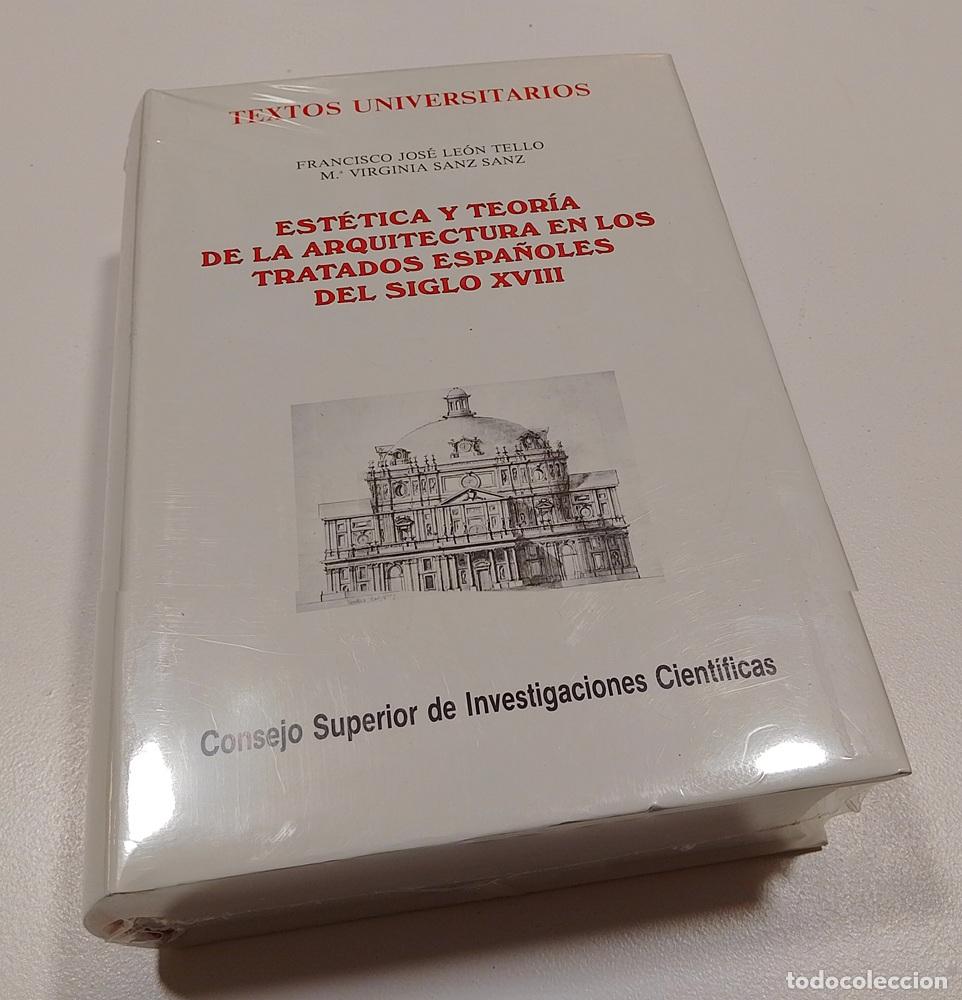 Libros: (NUEVO) Est&eacute;tica y teor&iacute;a de la arquitectura en los tratados espa&ntilde;oles del siglo XVIII - Francisco J