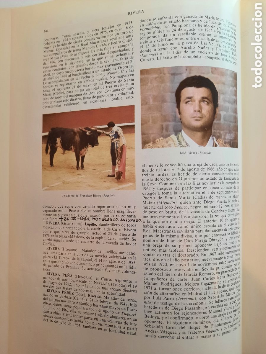 Libros: Los Toros Coss&iacute;o Espasa Calpe tomo 6 - Foto 3