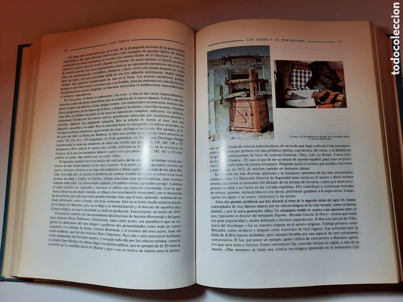 Libros: Los Toros Coss&iacute;o Espasa Calpe Tomo 7 - Foto 3