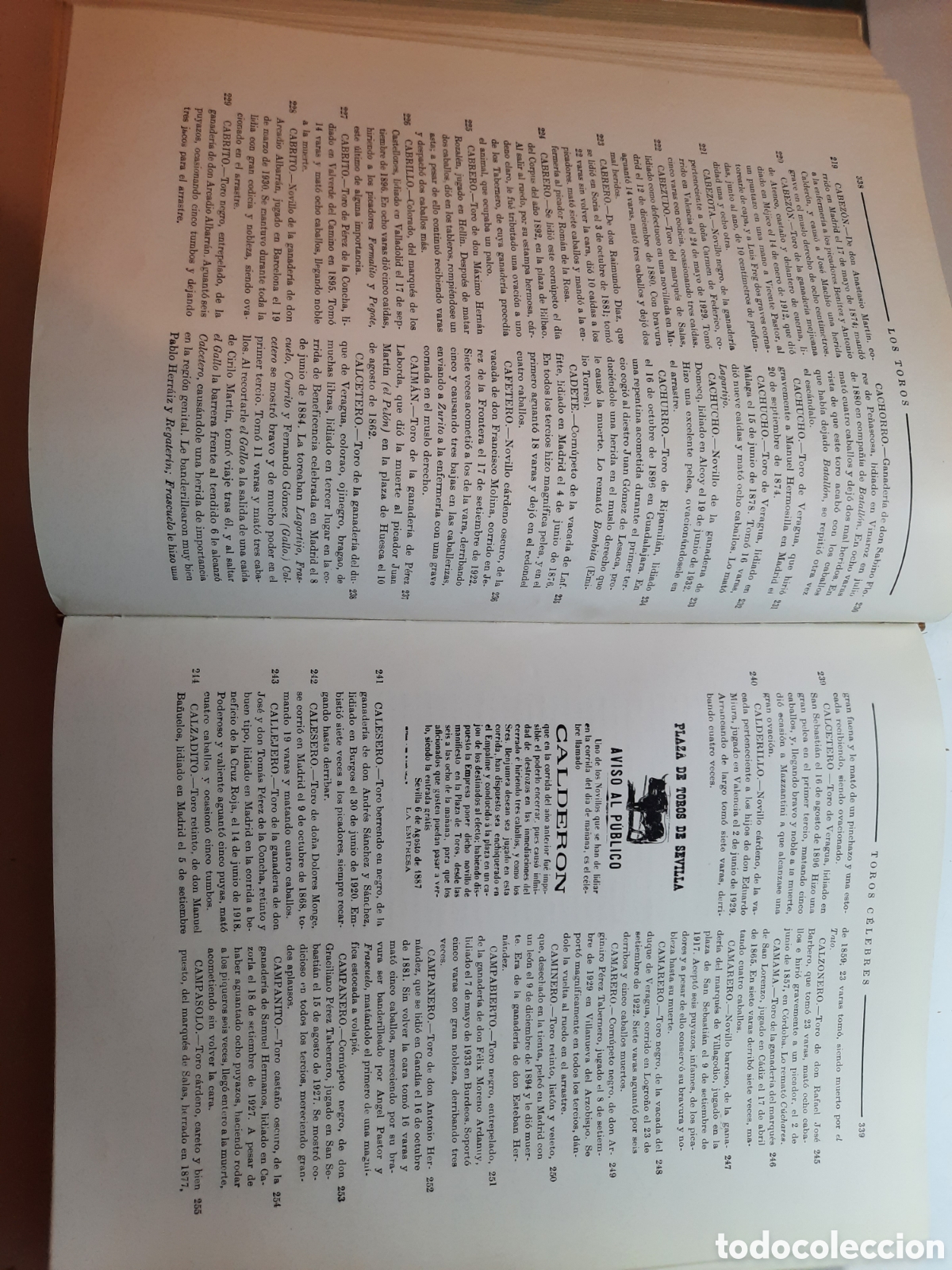Libros: Los Toros - Coss&iacute;o - Espasa Calpe- Tomo 1 - Foto 4