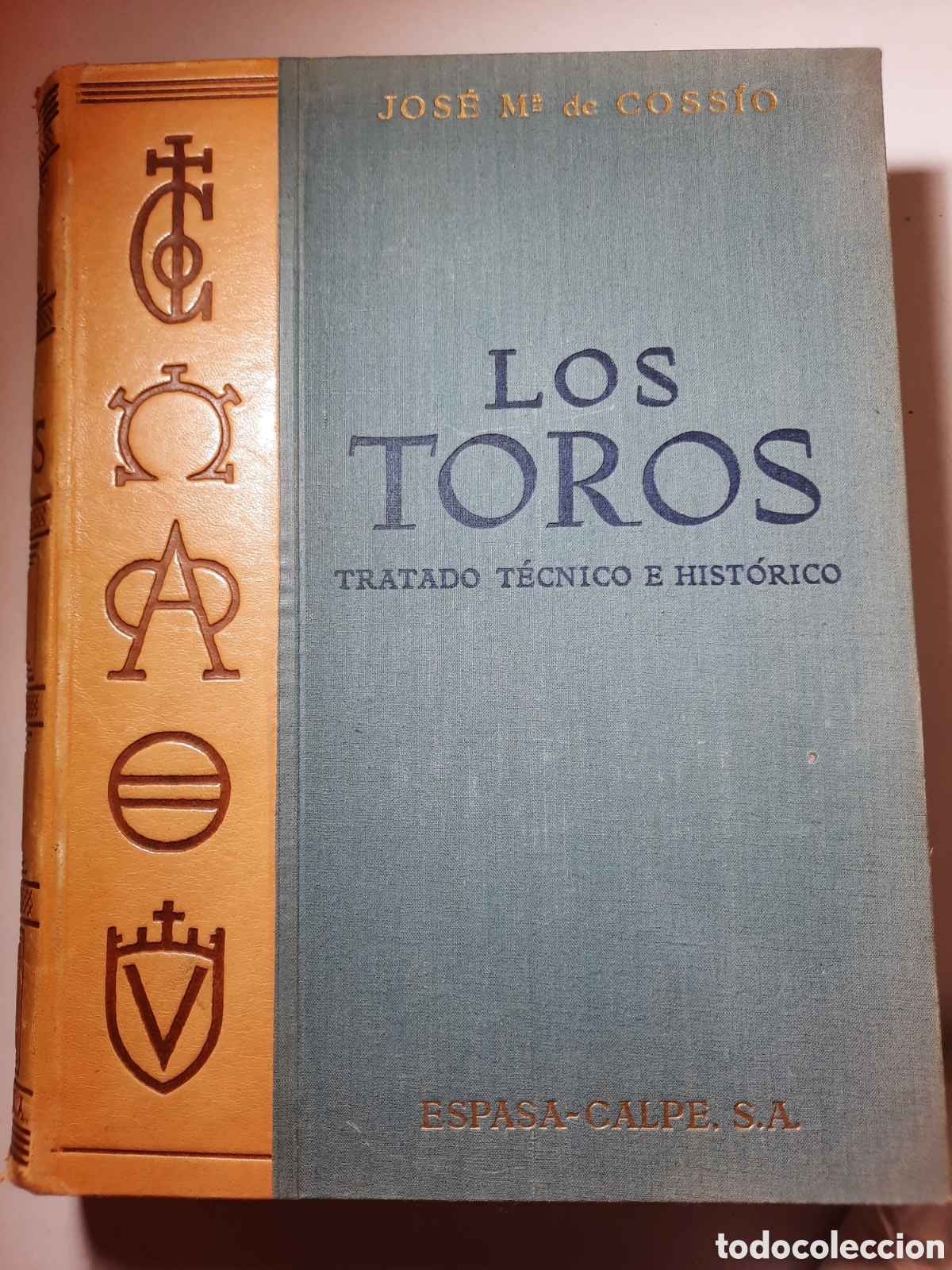 Libros: Los Toros - Coss&iacute;o - Espasa Calpe- Tomo 1 - Foto 1