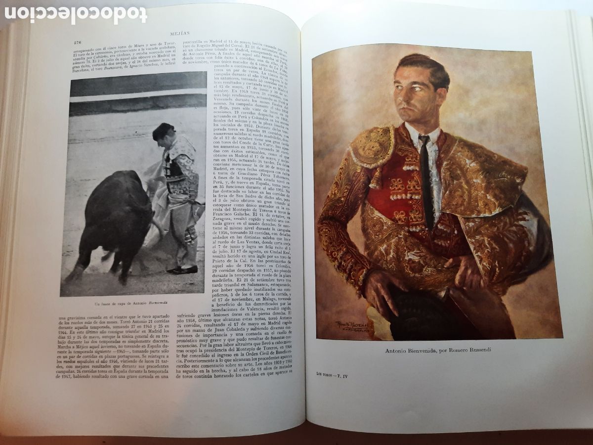 Libros: Los Toros - Coss&iacute;o - Espasa Calpe - Tomo 4 - Foto 9
