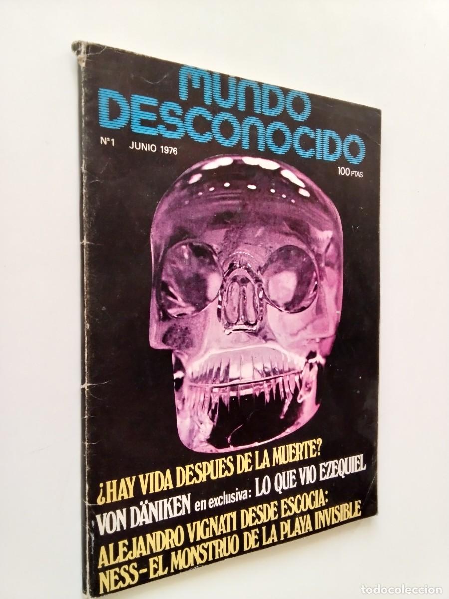 Libri di seconda mano: VV. AA. - &iquest;Hay vida despu&eacute;s de la muerte? (Mundo desconocido. N&ordm; 1 Junio 1976)