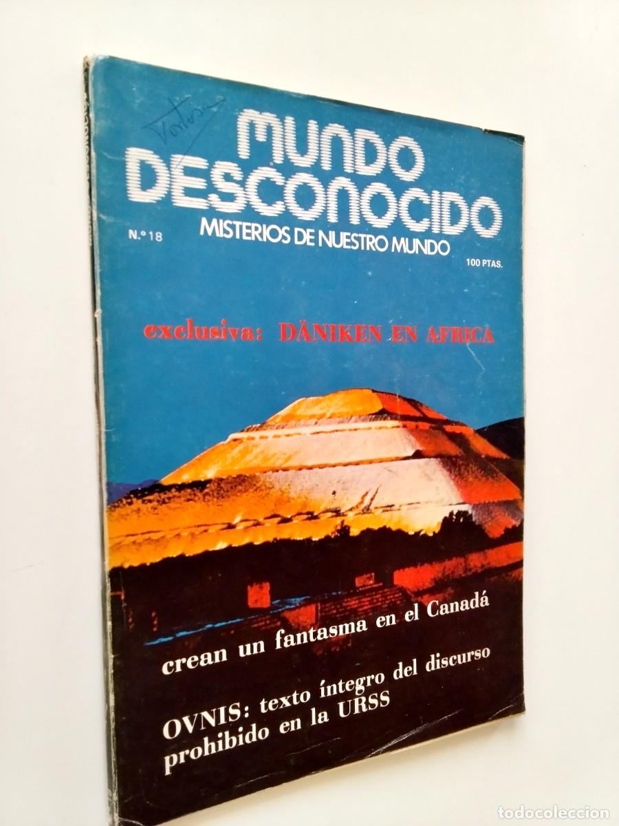 books: VV. AA. - Exclusiva: D&auml;niken en &Aacute;frica (Mundo desconocido. N&ordm; 18 Diciembre 1977)