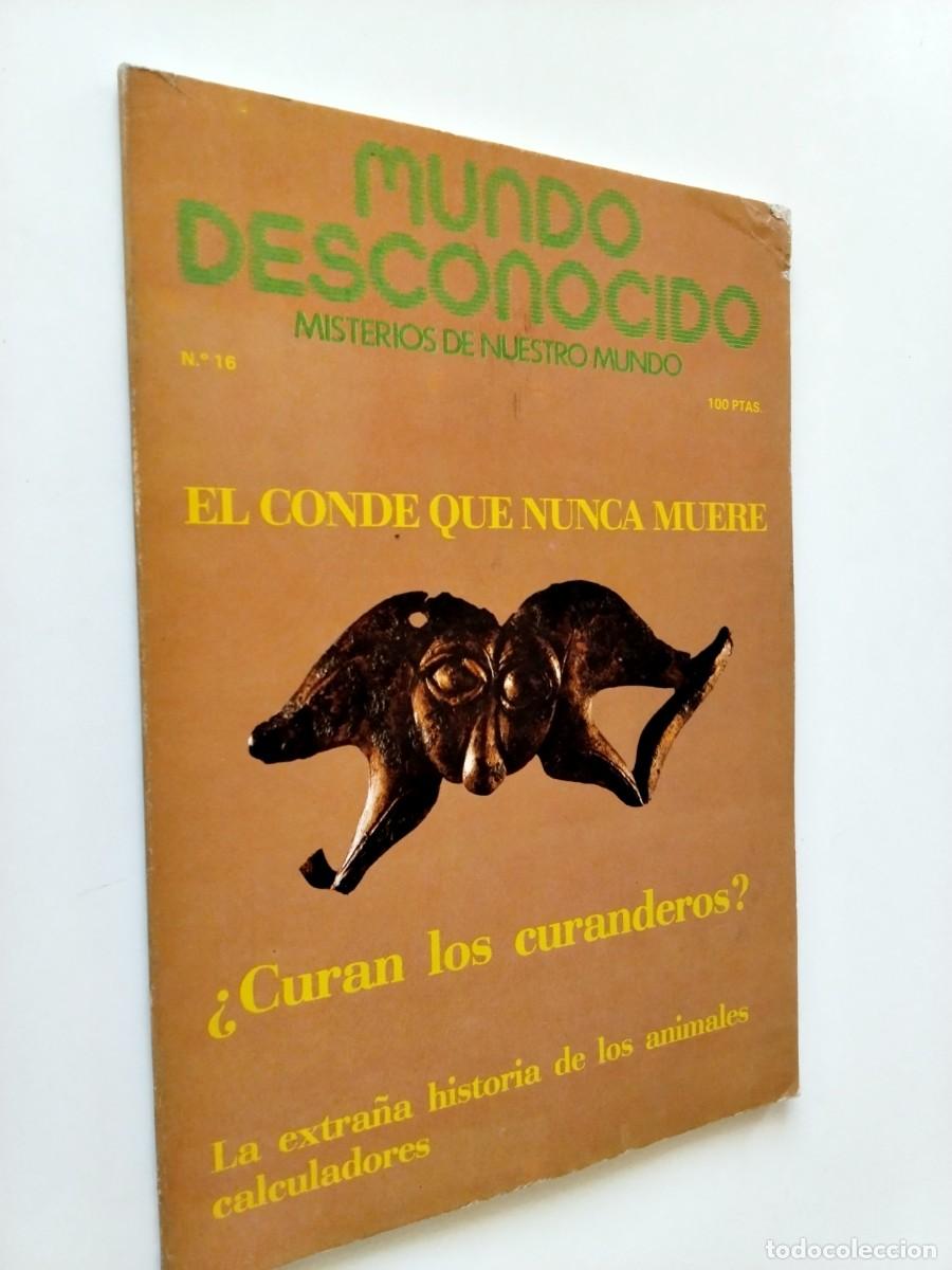 books: VV. AA. - El conde que nunca muere (Mundo desconocido. N&ordm; 16 Octubre 1977)