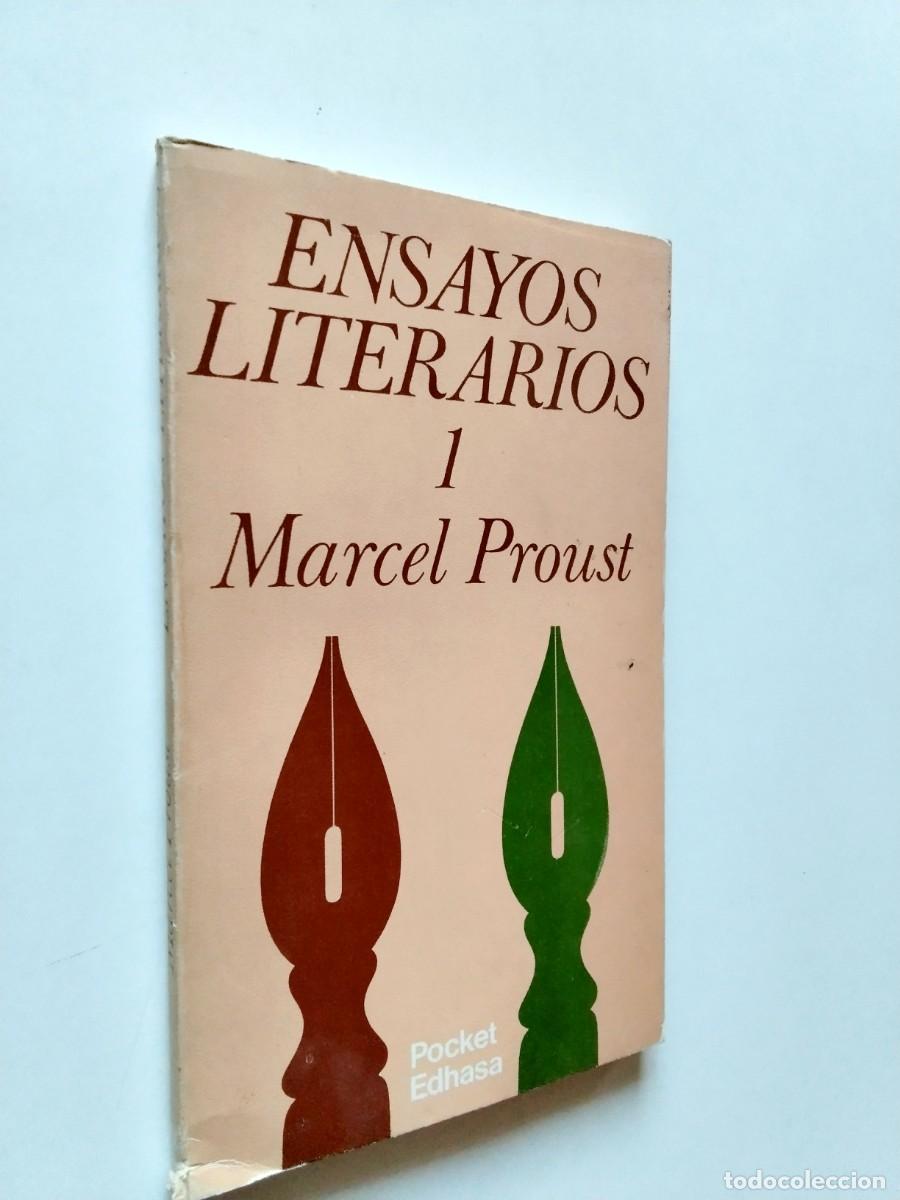 books: Marcel Proust - Ensayos literarios 1 (I. Contra Sainte-Beuve)