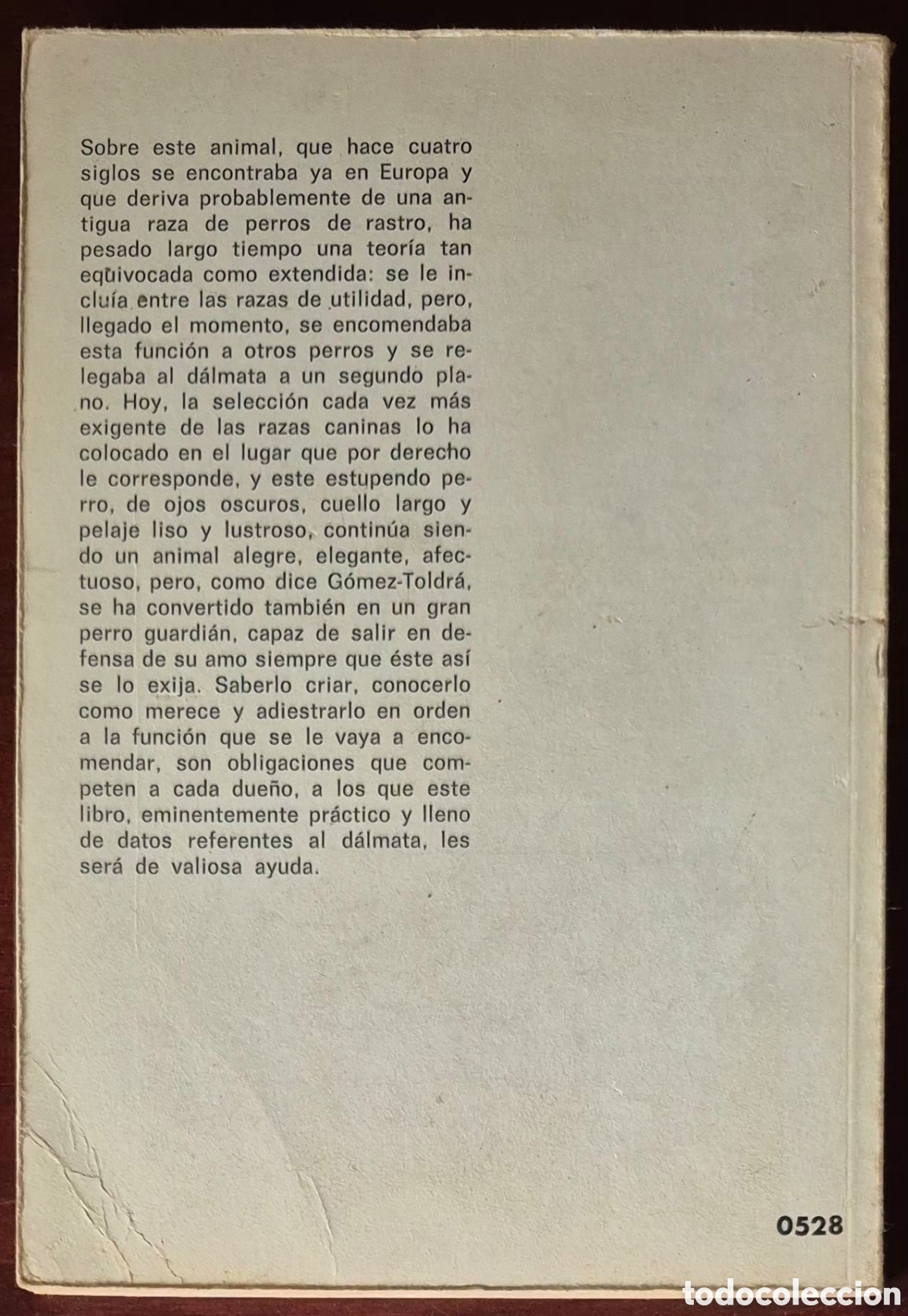 Libros: SALVADOR GOMEZ-TOLDRA - EL DALMATA - Foto 2