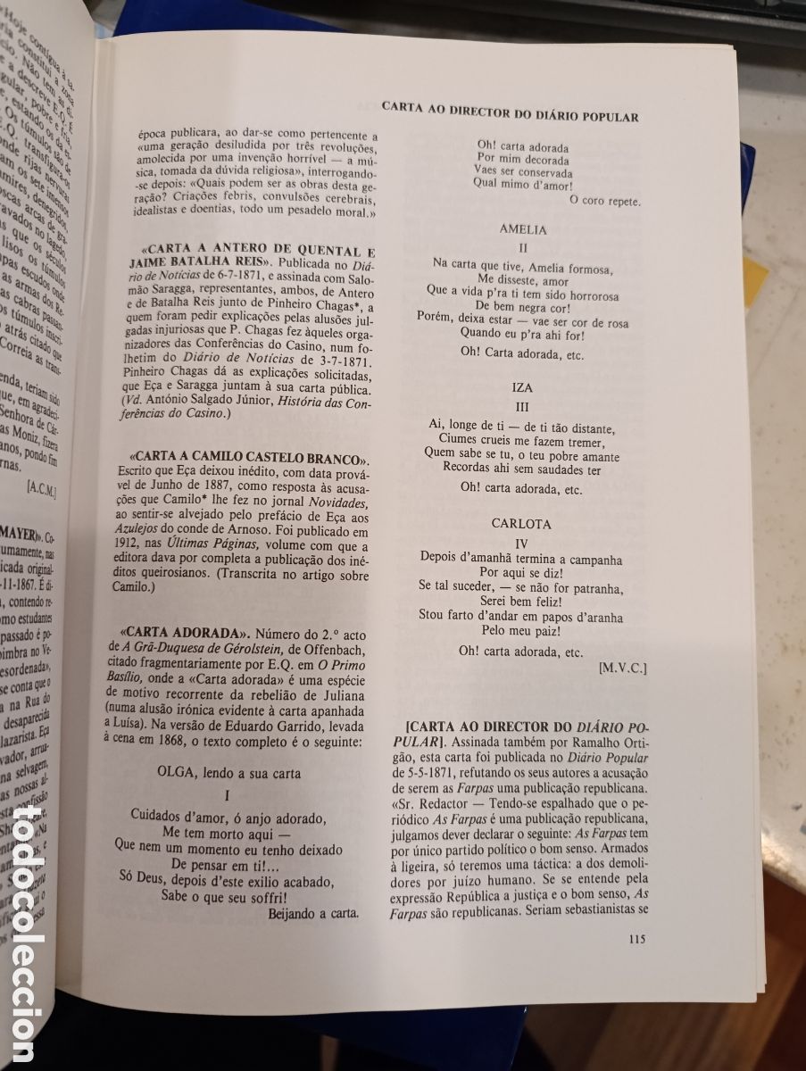 Libros: DICION&Aacute;RIO DE E&Ccedil;A DE QUEIROZ- MATOS CAMPOS. (A.)- CAMINHO - Foto 4