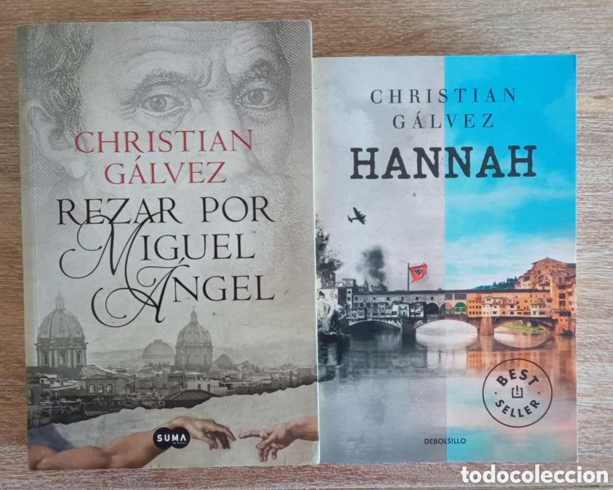 Libros: LOTE CHRISTIAN GALVEZ HANNAH REZAR POR MIGUEL ANGEL