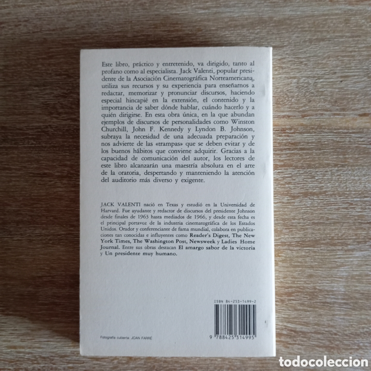 Libros: APRENDA A HABLAR EN PUBLICO - JACK VALENTI - Foto 2