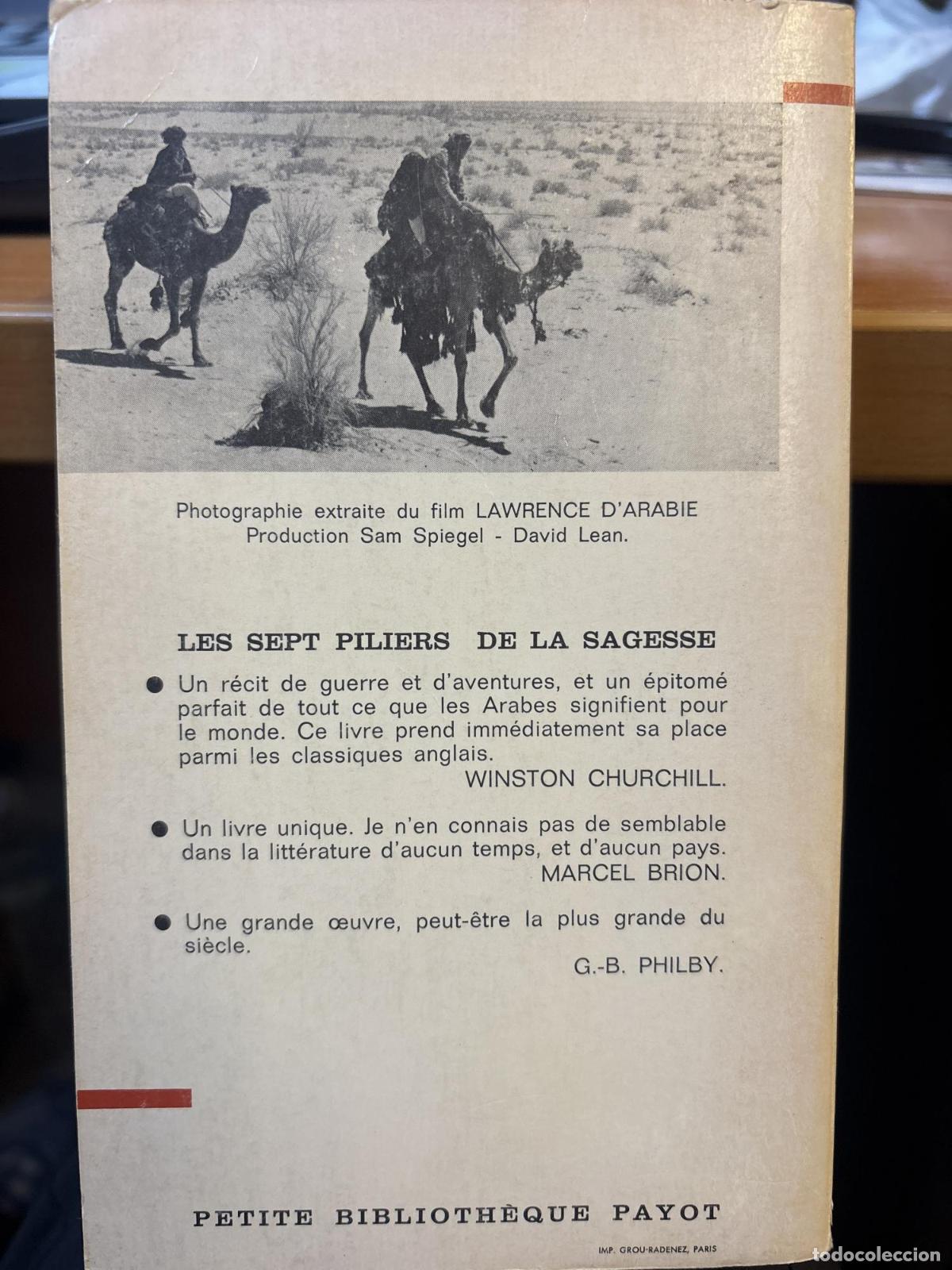 Libros: les sept pilers de la sagesse tomo I - - Foto 3