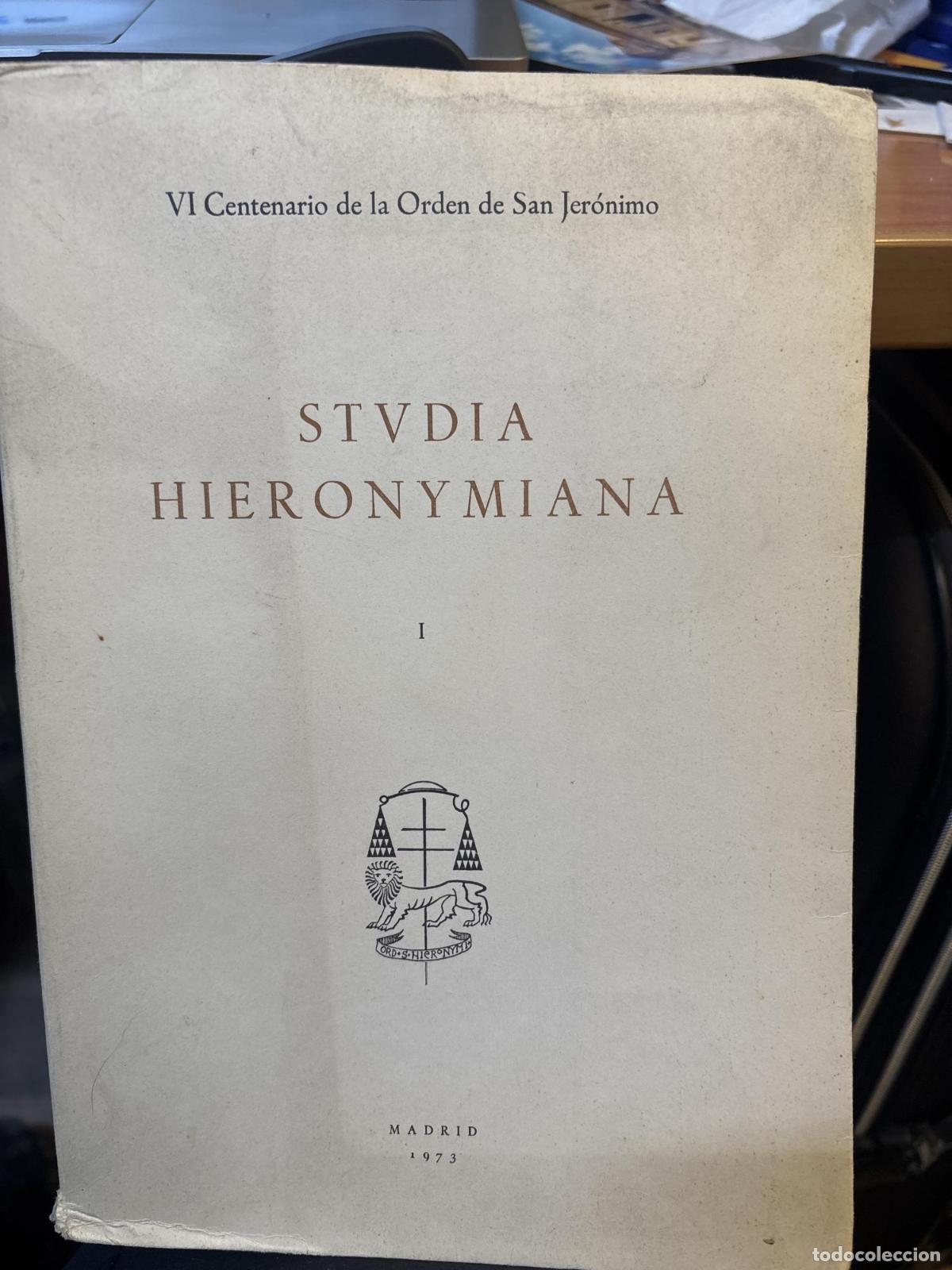 Libros: Studia Hieronymiana TOMOS I Y II - VV.AA - Foto 2