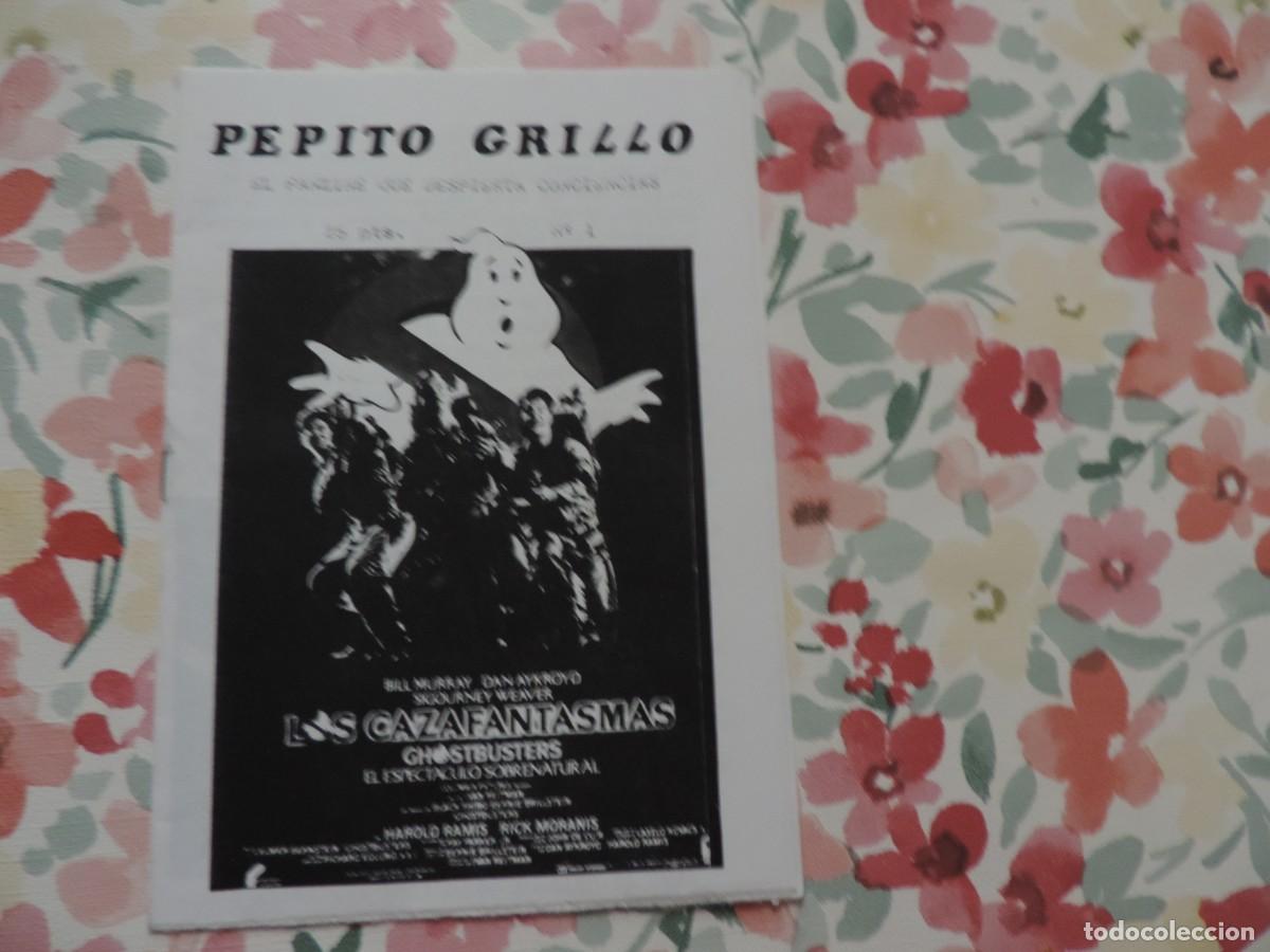 Libros: Fanzine Pepito Grillo n&ordm;1 Los Cazafantasmas (Pedro J. Berruezo)