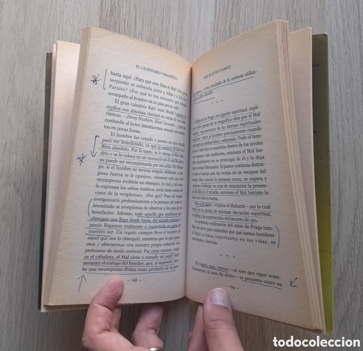 Libros: El calendario cabalistico, Junio (Tamuz) - Foto 5