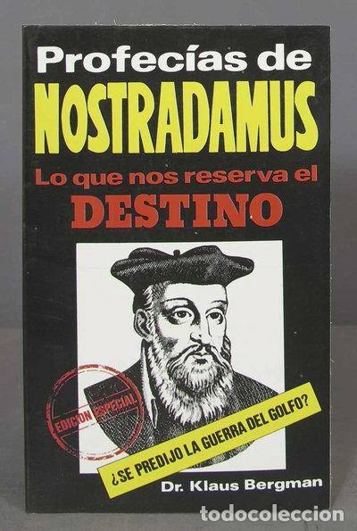 Libros: Profec&iacute;as de Nostradamus- 9788479990121